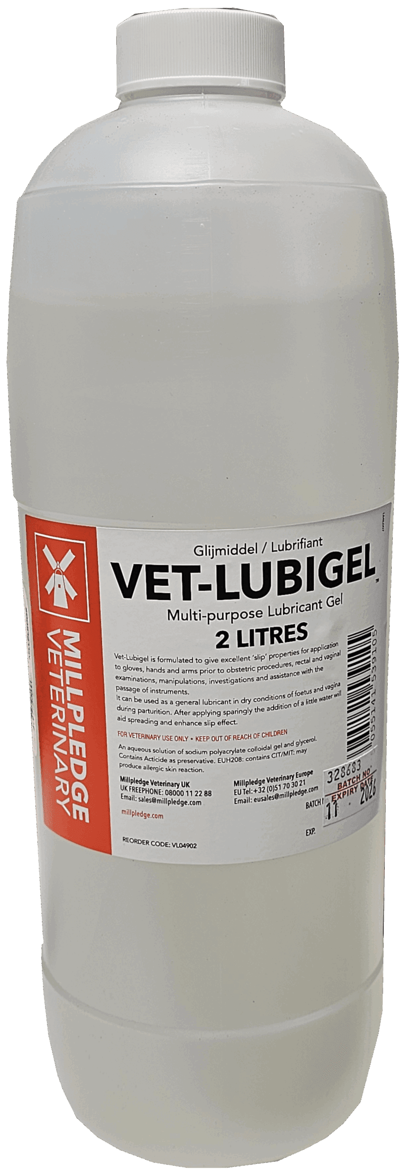 Lube  - VET-LUBIGEL 2 Litres - Image 2