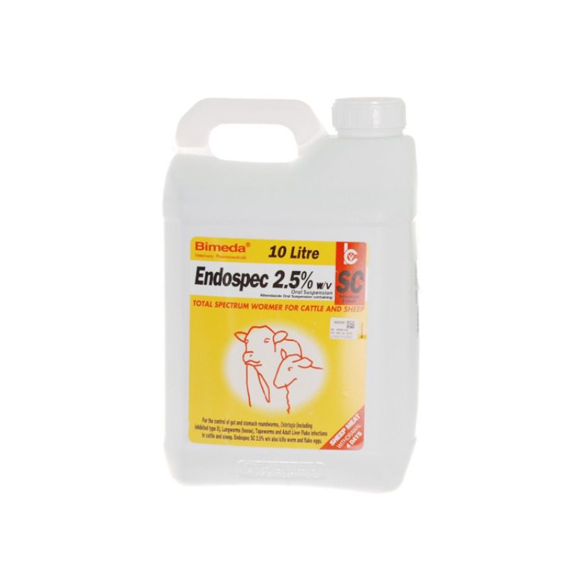 Endospec 2.5% 10 Litre - Farm Vet Services