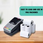 Card machine rolls
