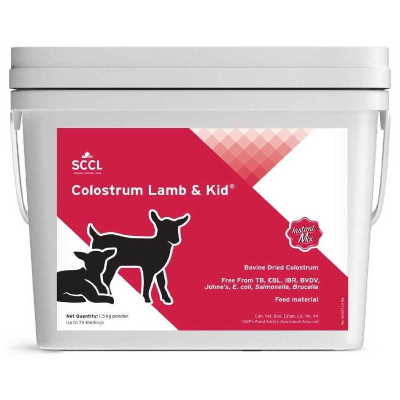 SCCL Lamb + Kid Colostrum Tub 1.5kg