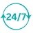 24/7 COVER ICON